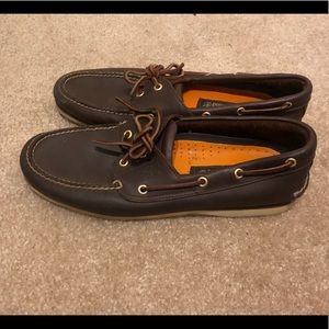 Timberland Brown boat shoes